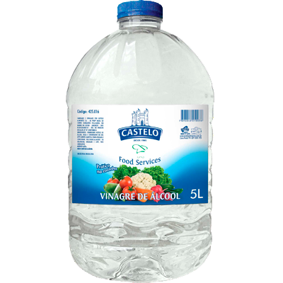 VINAGRE DE ALCOOL CASTELO PET 5L